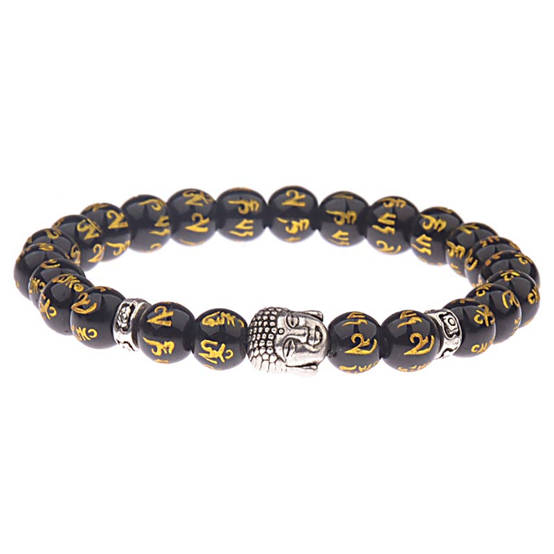 KarmaRipple's Tibetan Buddha Mantra Amulet Bracelet p12