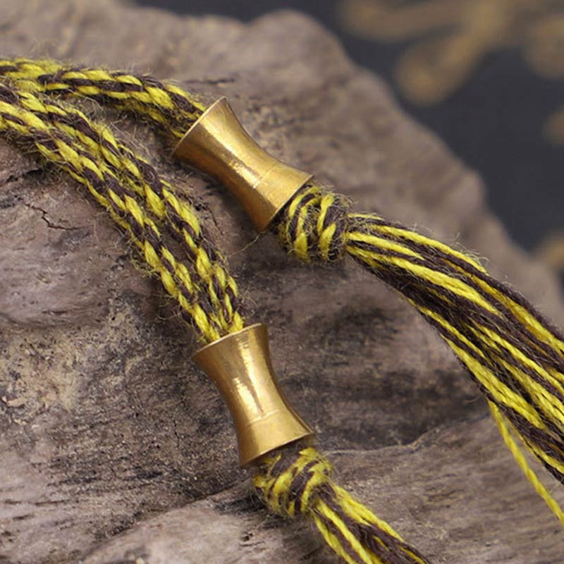 KarmaRipple's Tibetan Curse Six True Words Wealth Bracelet p8