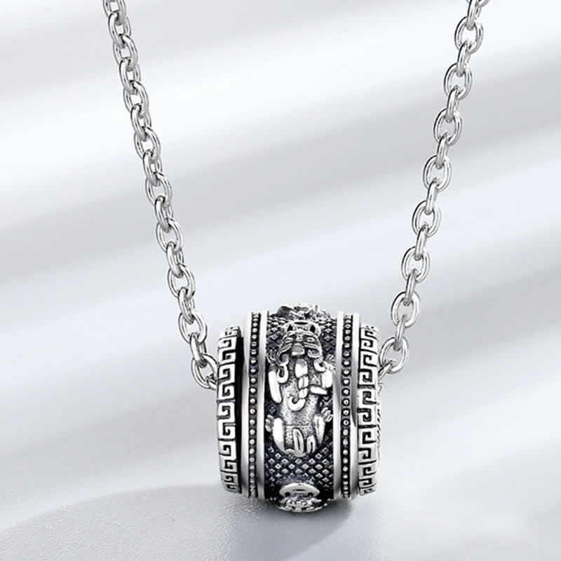 KarmaRipple's PiXiu Fortune Wealth Rotatable Pendant Necklace p1