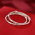 2Pcs Joy and Happiness Bracelet Bangle