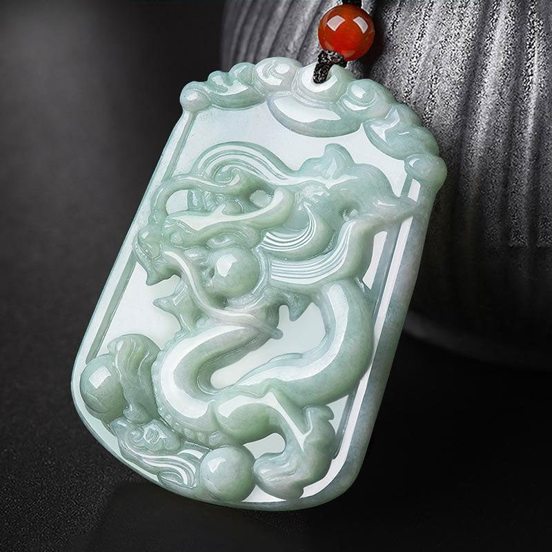 KarmaRipple's Authentic Jade 12 Chinese Zodiac Abundance Amulet Necklace Pendant p5