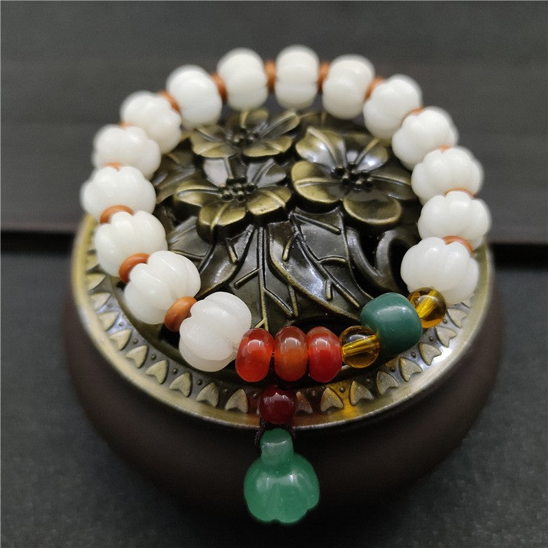 KarmaRipple's Authentic Bodhi Seed Agate Bodhi Balance Bracelet p11