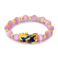 KarmaRipple's Pixiu Cat Eye Fortunate Bracelet