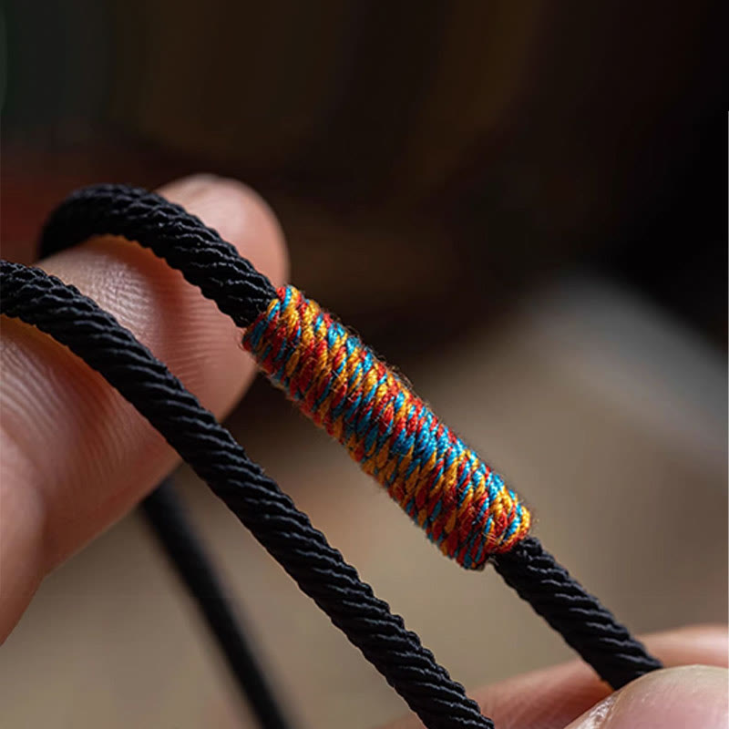 KarmaRipple's Tibetan Om Mani Padme Hum Carved Amulet Double Wrap Bracelet p5