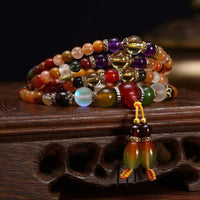 KarmaRipple's The 108 Quartz Balancing Mala Bracelet