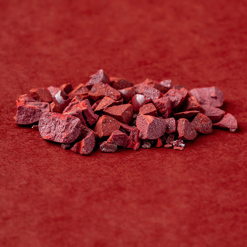 KarmaRipple's Peach Wood Lotus Cinnabar Fortune Wealth Bracelet p8