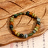 Sea Sediment Jasper Green Beads