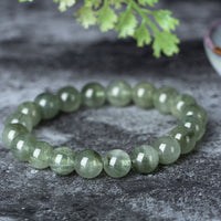 KarmaRipple's Authentic Green Gemstone Blessing Wealth Bracelet