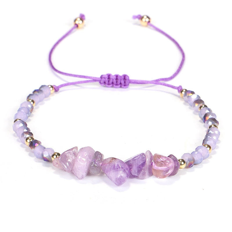 KarmaRipple's Amethyst Purify Knit Bracelet p14