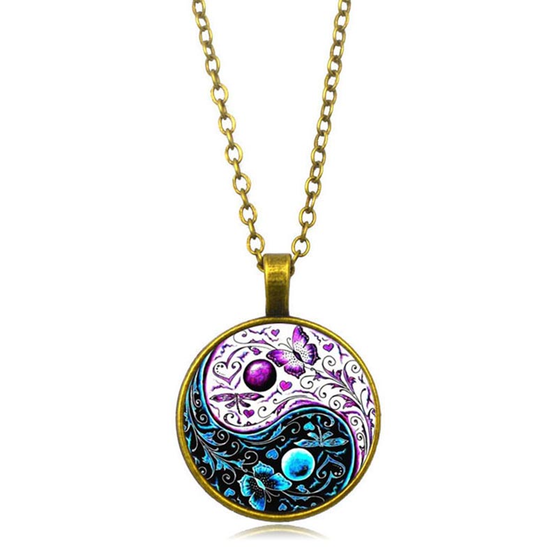 KarmaRipple's Yin Yang Chain Balance Pendant Necklace p13