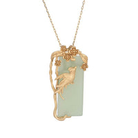 KarmaRipple's Authentic Green Aventurine Balance Pendant Necklace